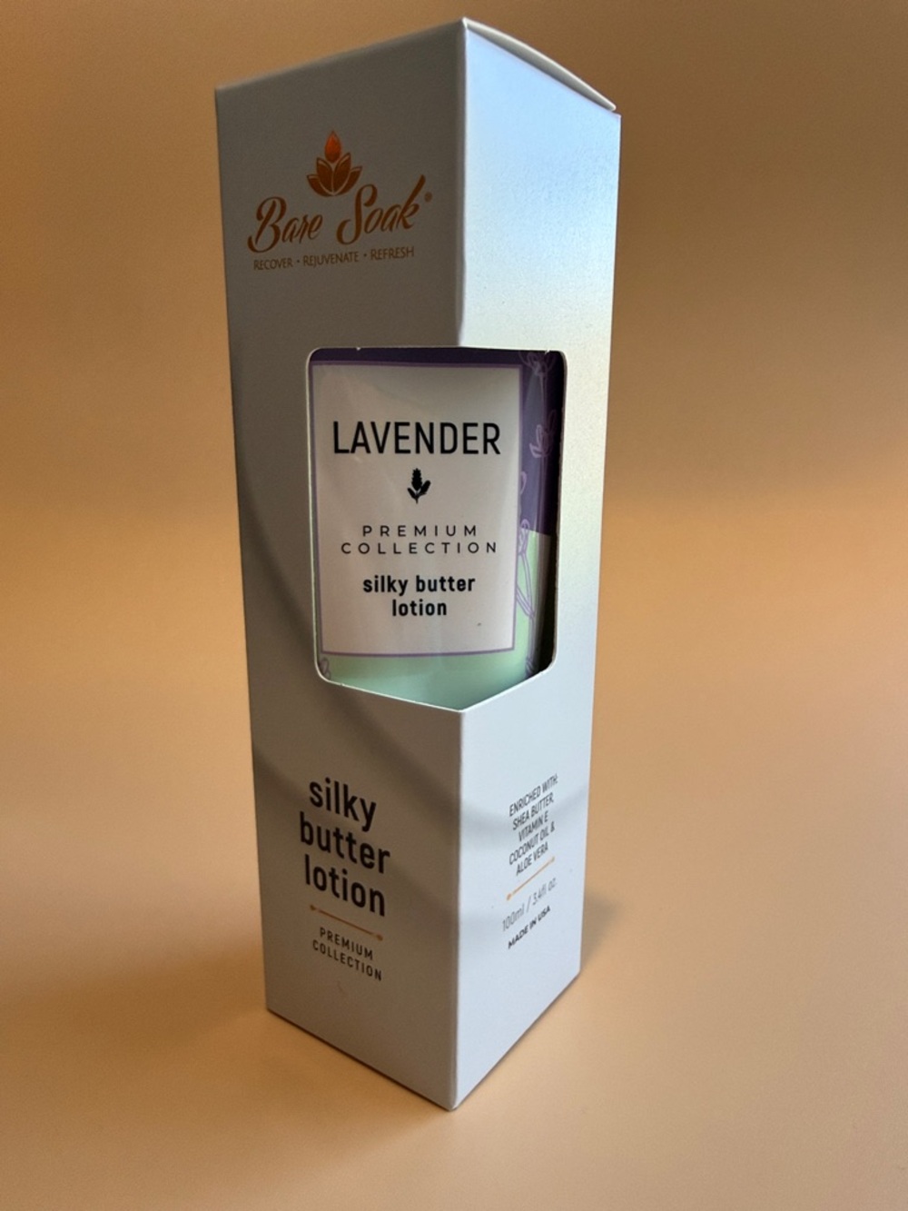 Bare Soak Lavender Silky Butter Lotion